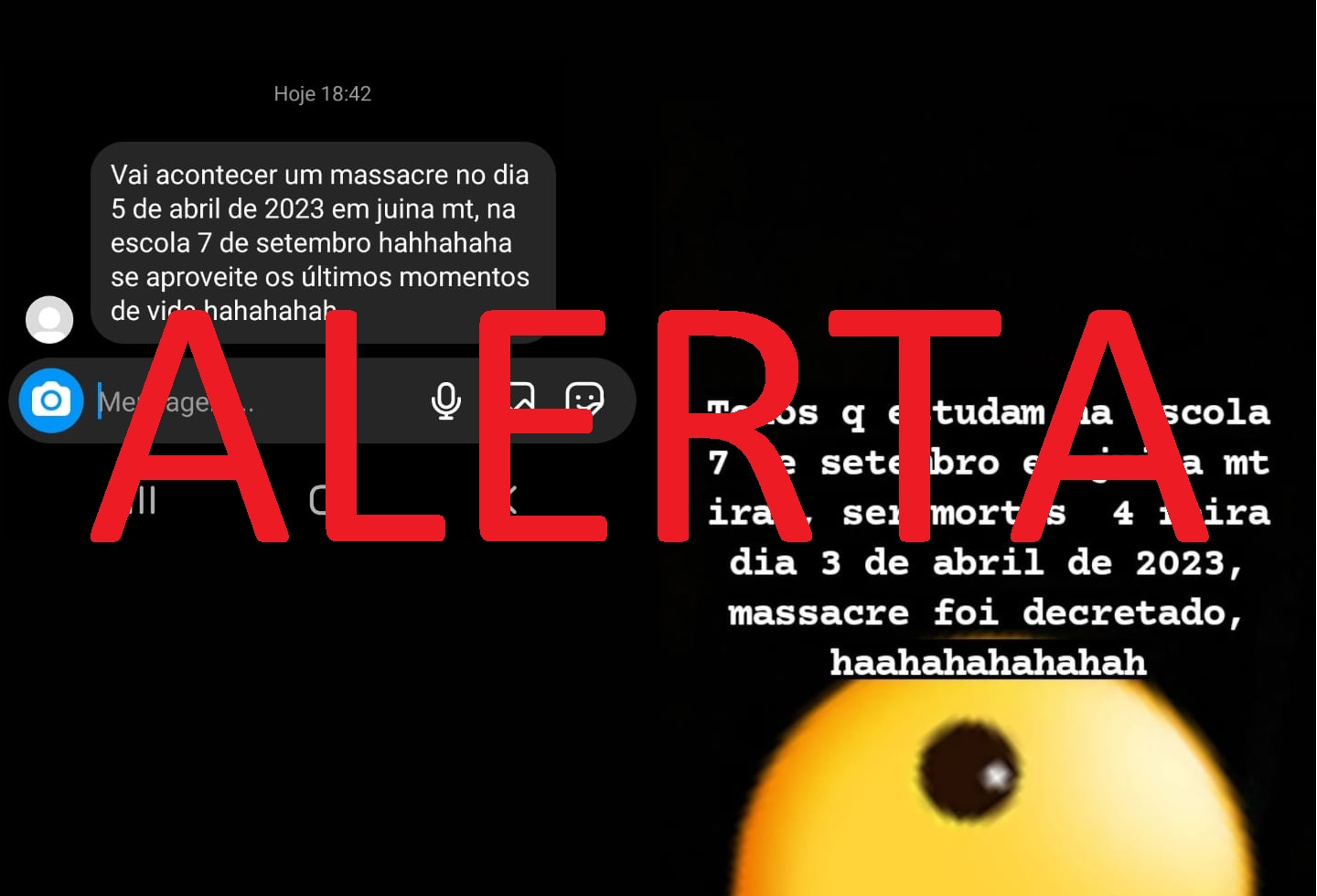 Metrô Fm Juína 87 9 Tá Na Metrô Tá Bom De Mais Ameaça De Massacre